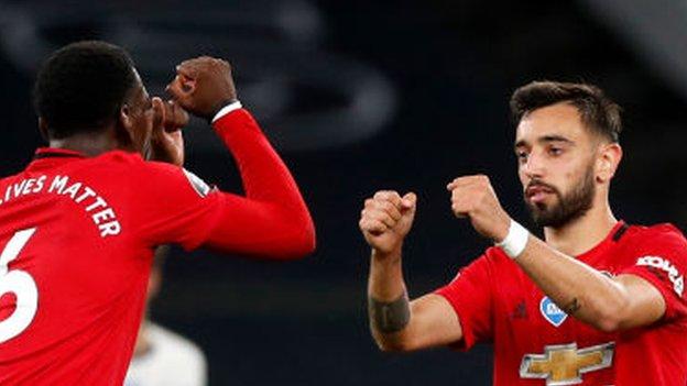 Tottenham Hotspur 1-1 Manchester United: Bruno Fernandes' late penalty earns visitors draw