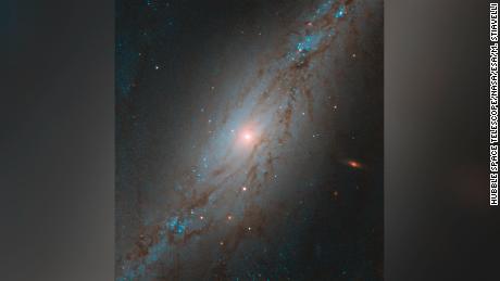 Hubble spots galaxy moving away from us at 3 million miles per hour