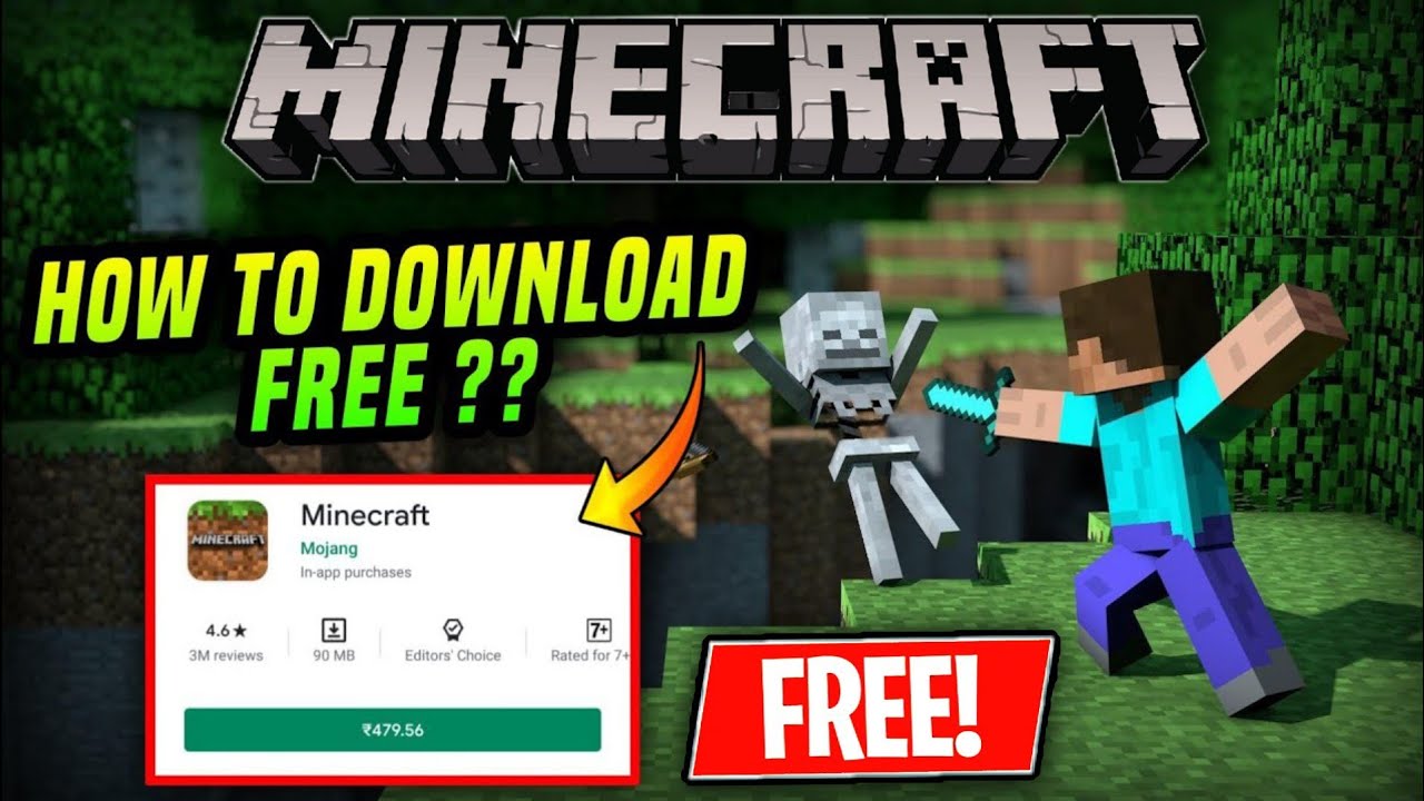 The original Minecraft for iPhone and Android latest version May 2021